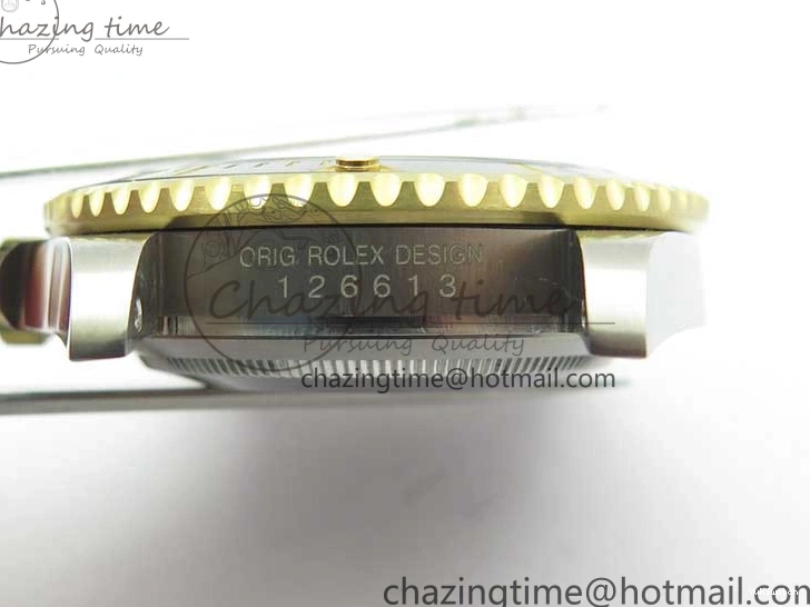 YG SS Maker LB Dial 126613 41mm Blue SS Bracelet Edition YG Best BP on Submariner 0108